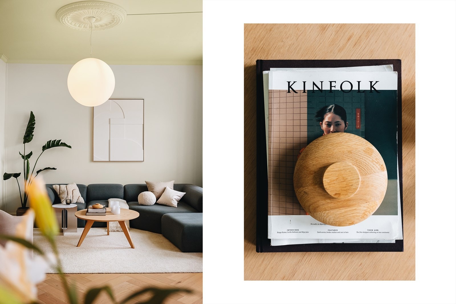 Leiligheten har lekre rosetter i stuen, spisestuen og på soverommet! Galleribilde