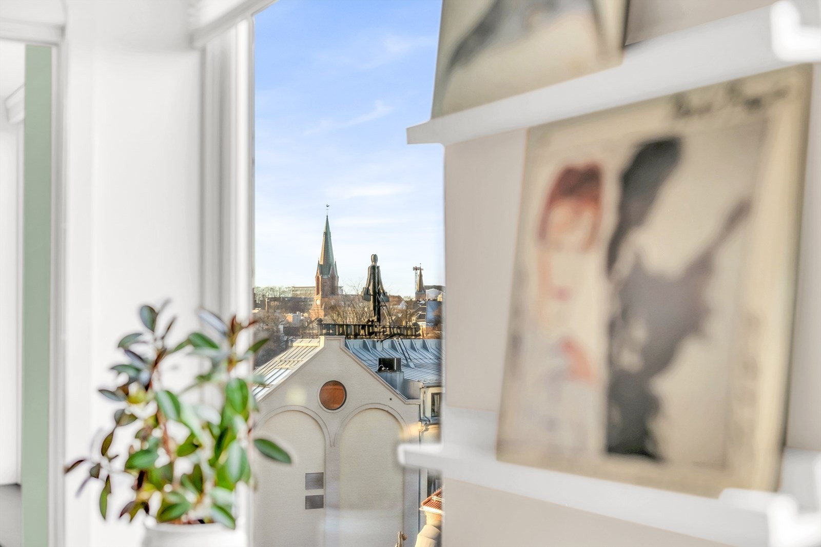 Flott utsikt fra stuen. Galleribilde