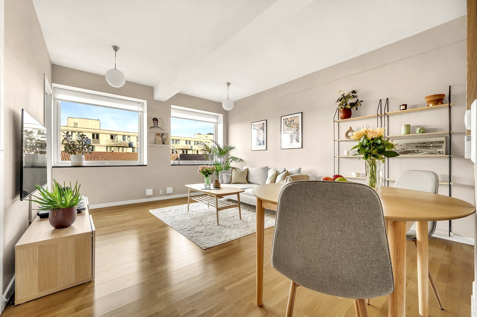 Planløsningen åpner opp for flere møbleringsmuligheter. Galleribilde