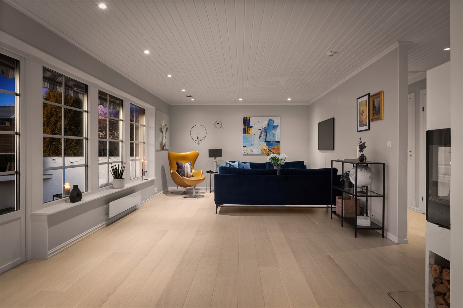Eller hygge seg med en filmkveld med familien. Galleribilde