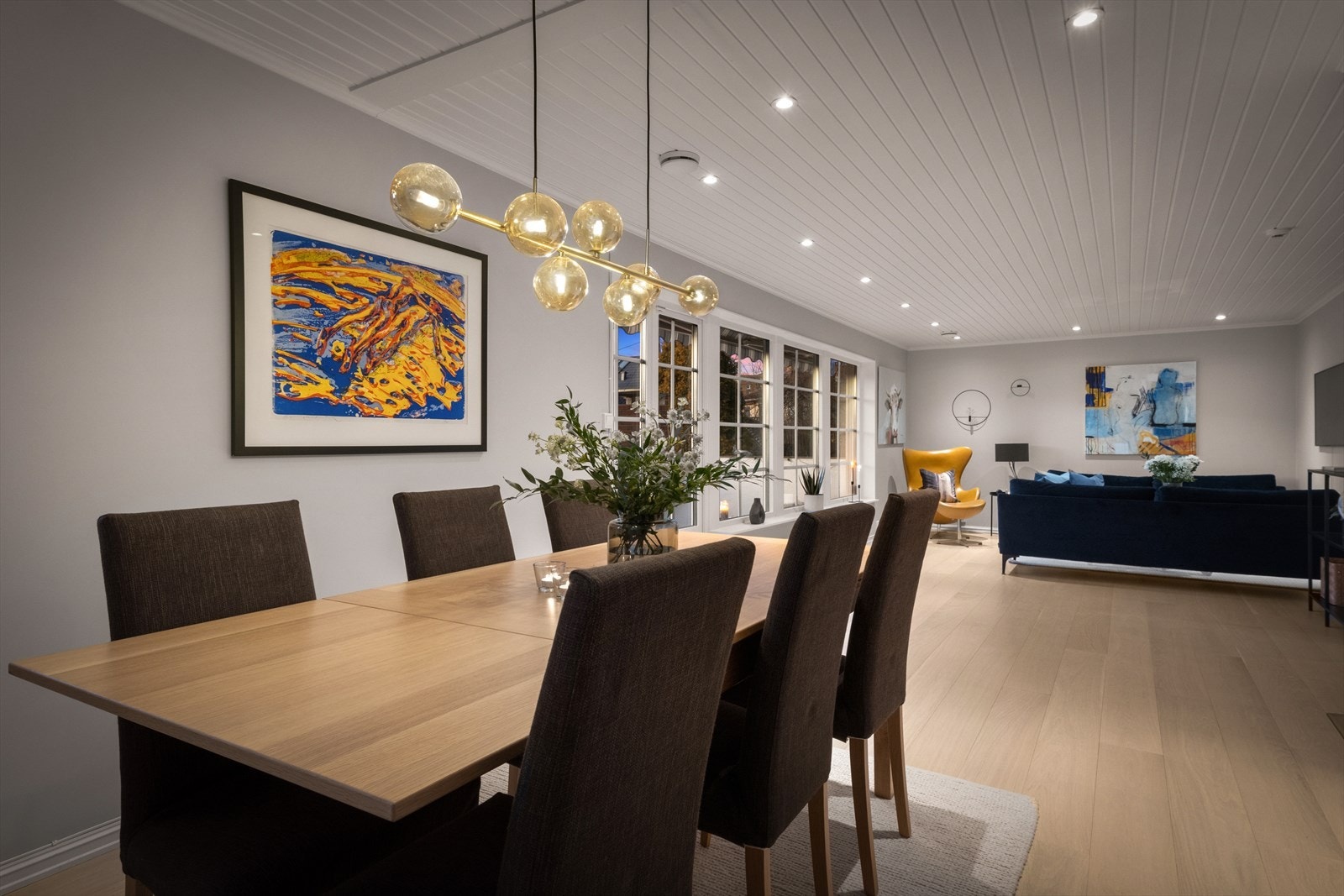 Kveldsstemning. Galleribilde