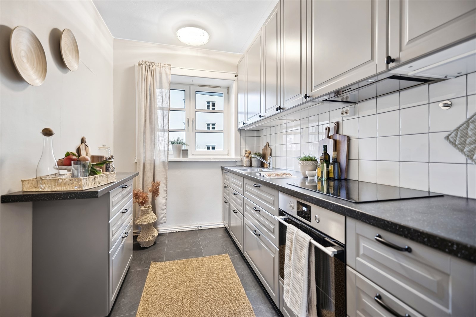 Pent og separat Ikea kjøkken fra 2016/17. Galleribilde