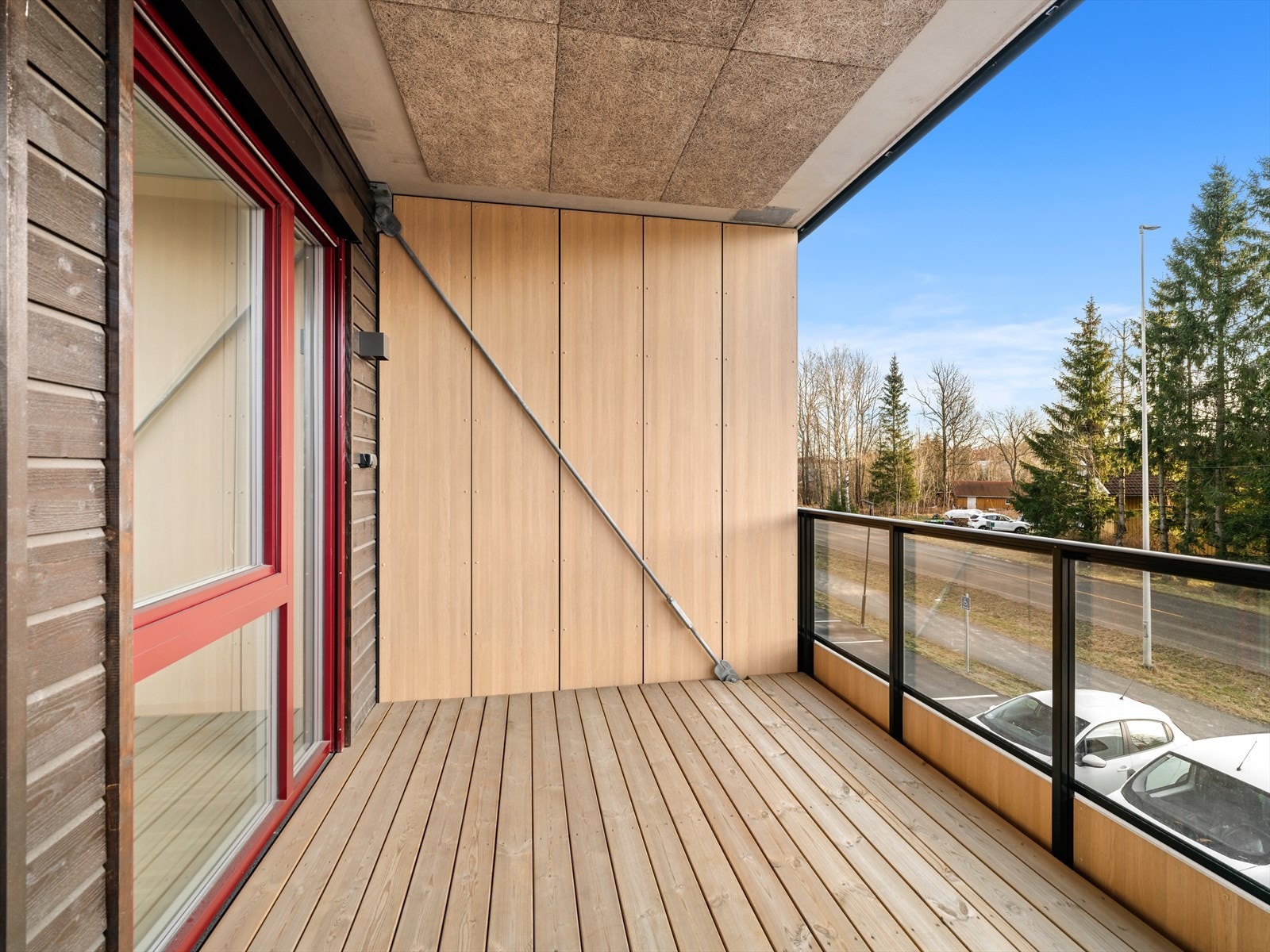 Balkong vendt mot syd Galleribilde