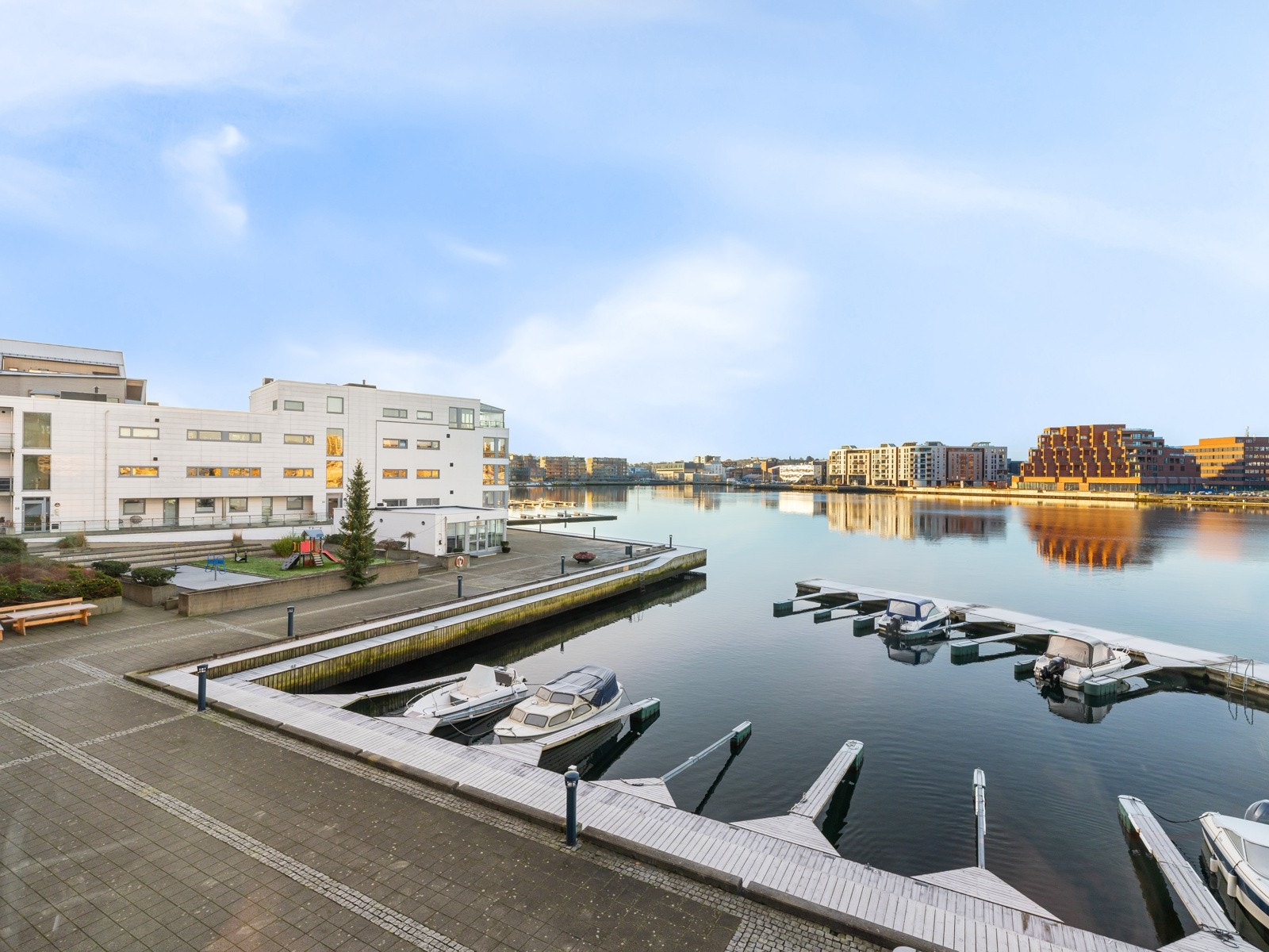 Nydelig utsikt fra balkongen Galleribilde