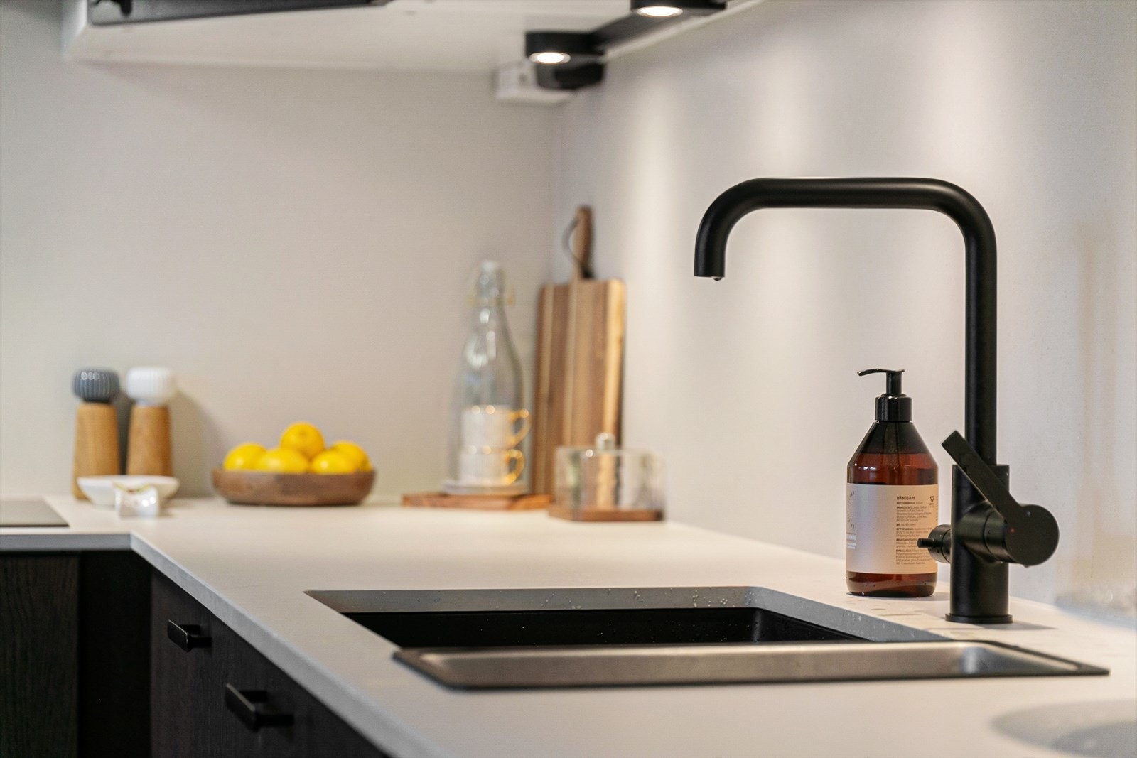 Kvarts keramisk benkeplate Galleribilde