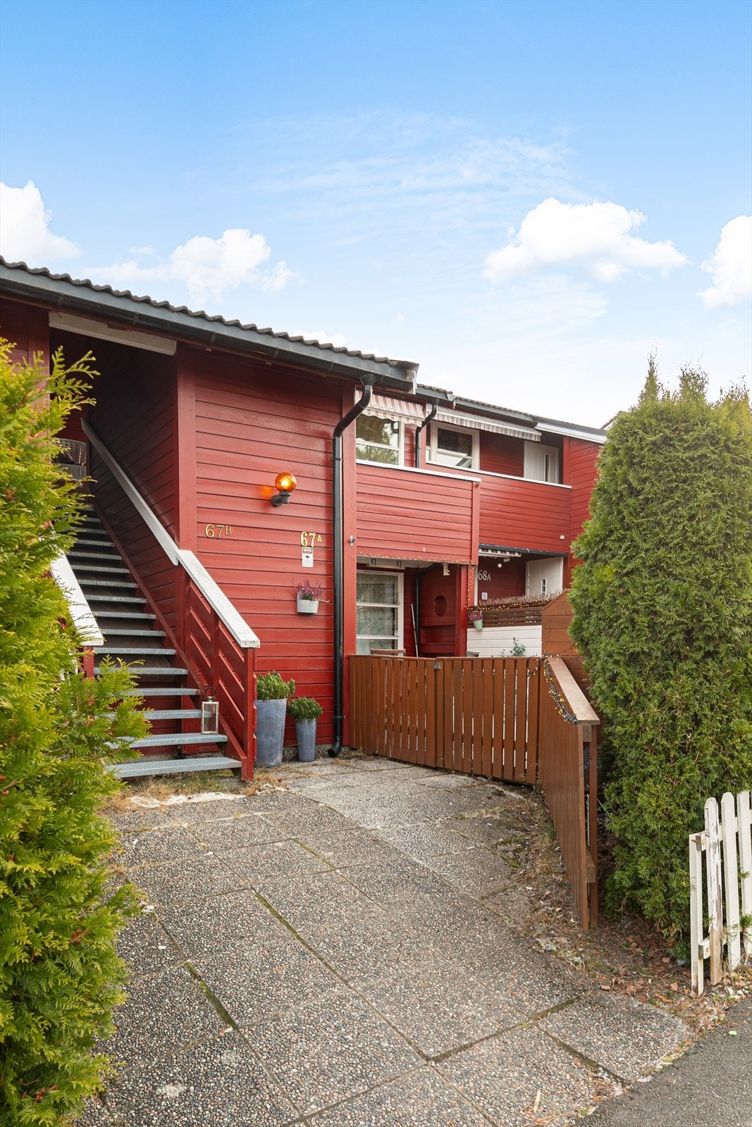 Hyggelig inngangsparti Galleribilde