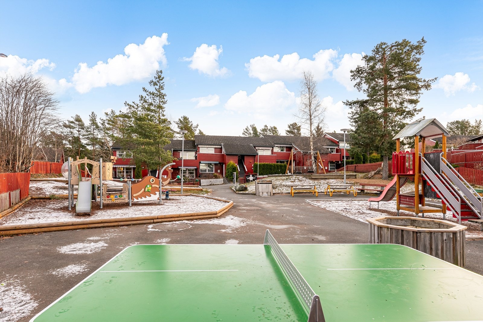 Borettslaget er meget skjermet og barnevennlig Galleribilde