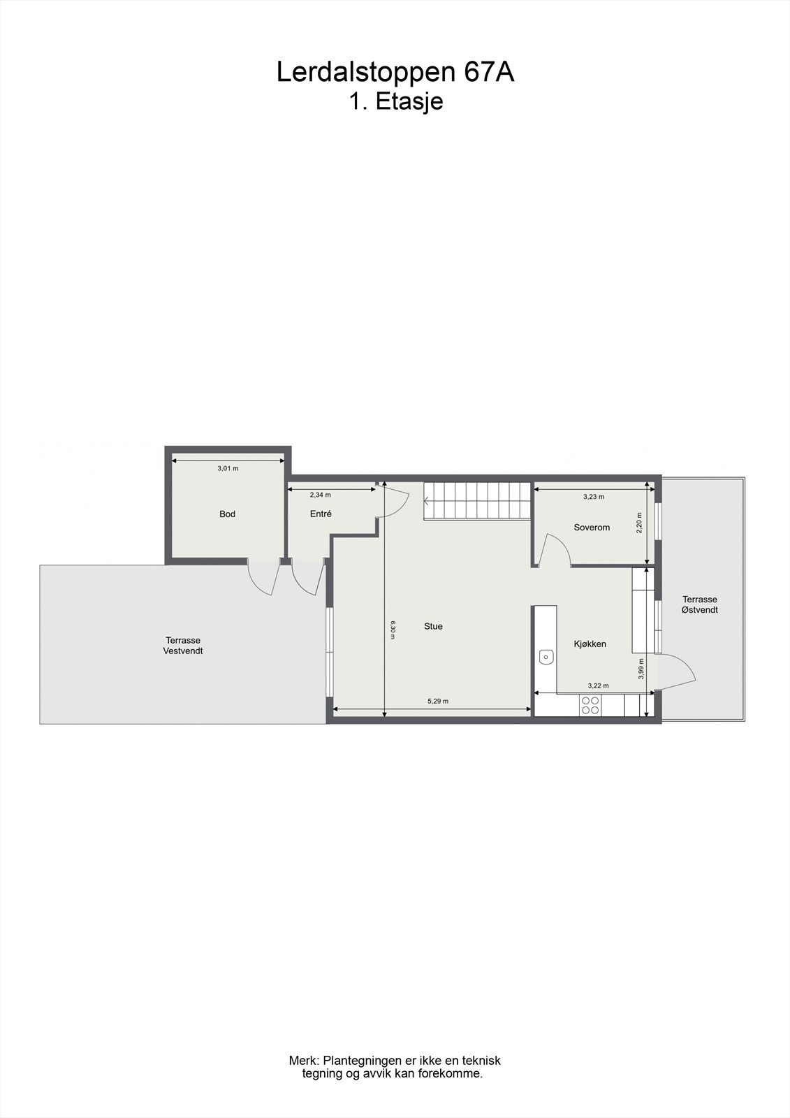 Planskisse 1.etasje Galleribilde