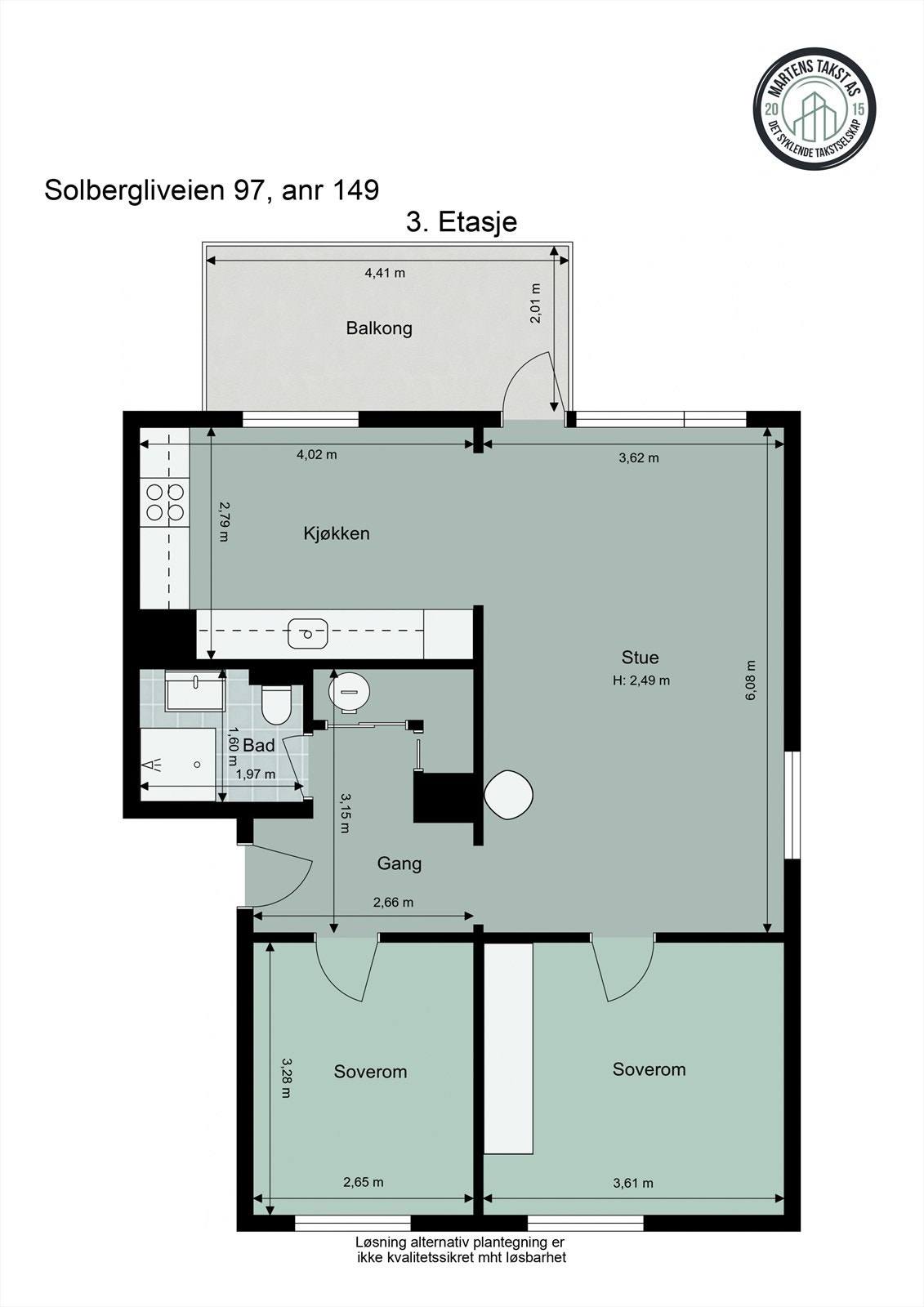 La oss se nærmere på boligens planskisse før du blar videre, slik at du får orientert deg litt. Galleribilde