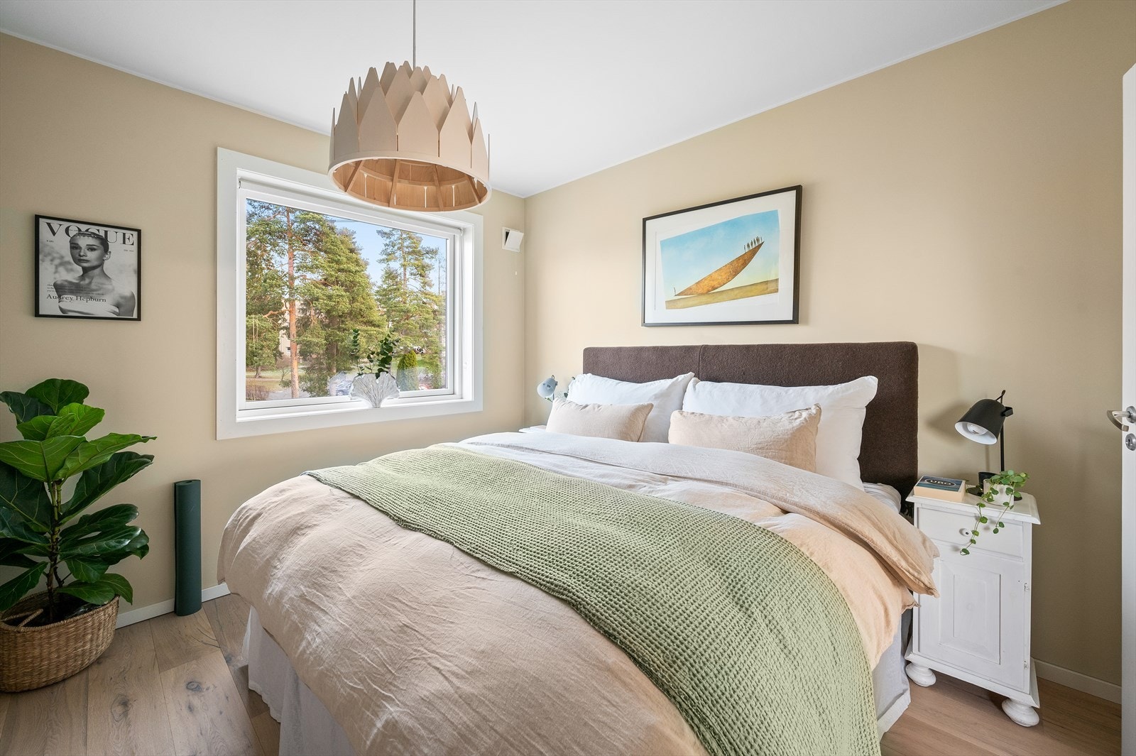 Det er to gode soverom i leiligheten. Galleribilde