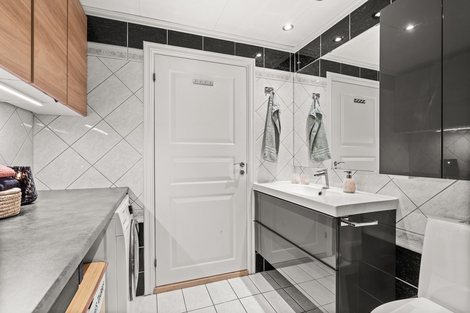 Her er det også opplegg for vaskemaskin Galleribilde