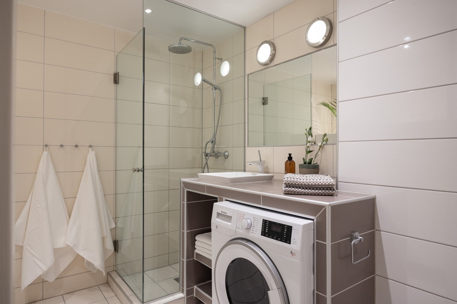 - Opplegg for vaskemaskin. Mekanisk avtrekk - Galleribilde