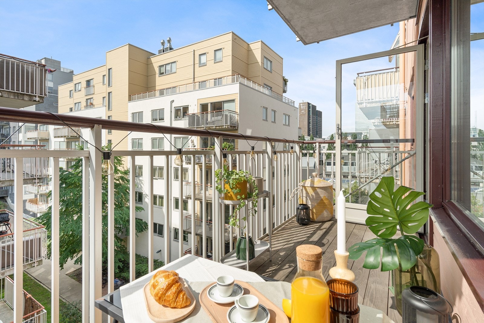 Her sitter du i rolige og hyggelige omgivelser Galleribilde