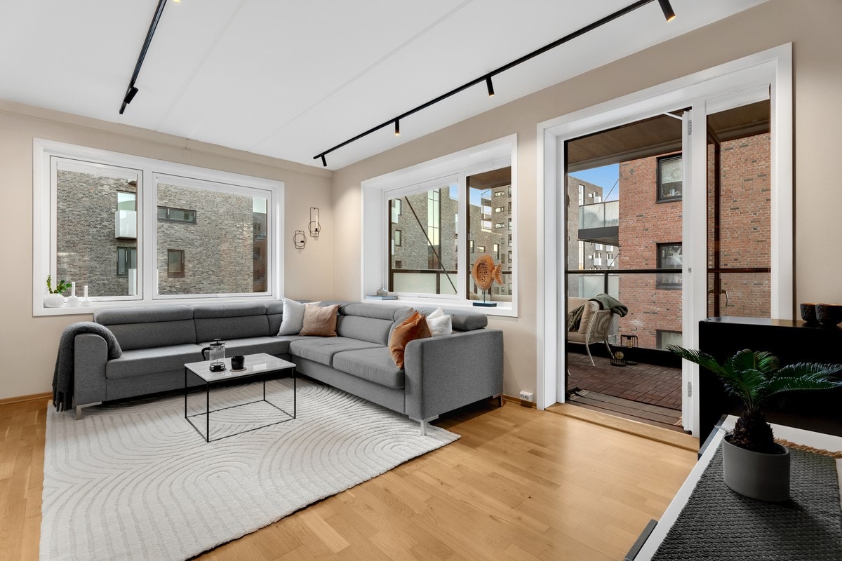 Nydelig leilighet med høy standard. 94% TG1 sikrer deg en bolig med minimalt vedlikeholdsbehov Galleribilde