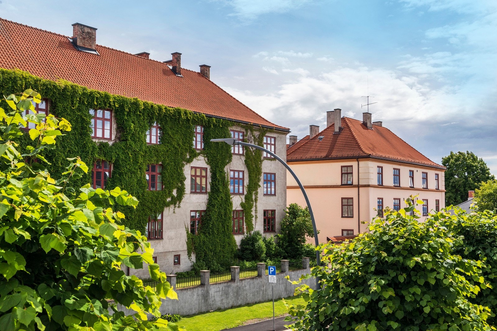 Nydelig utsikt fra soverommet. Galleribilde