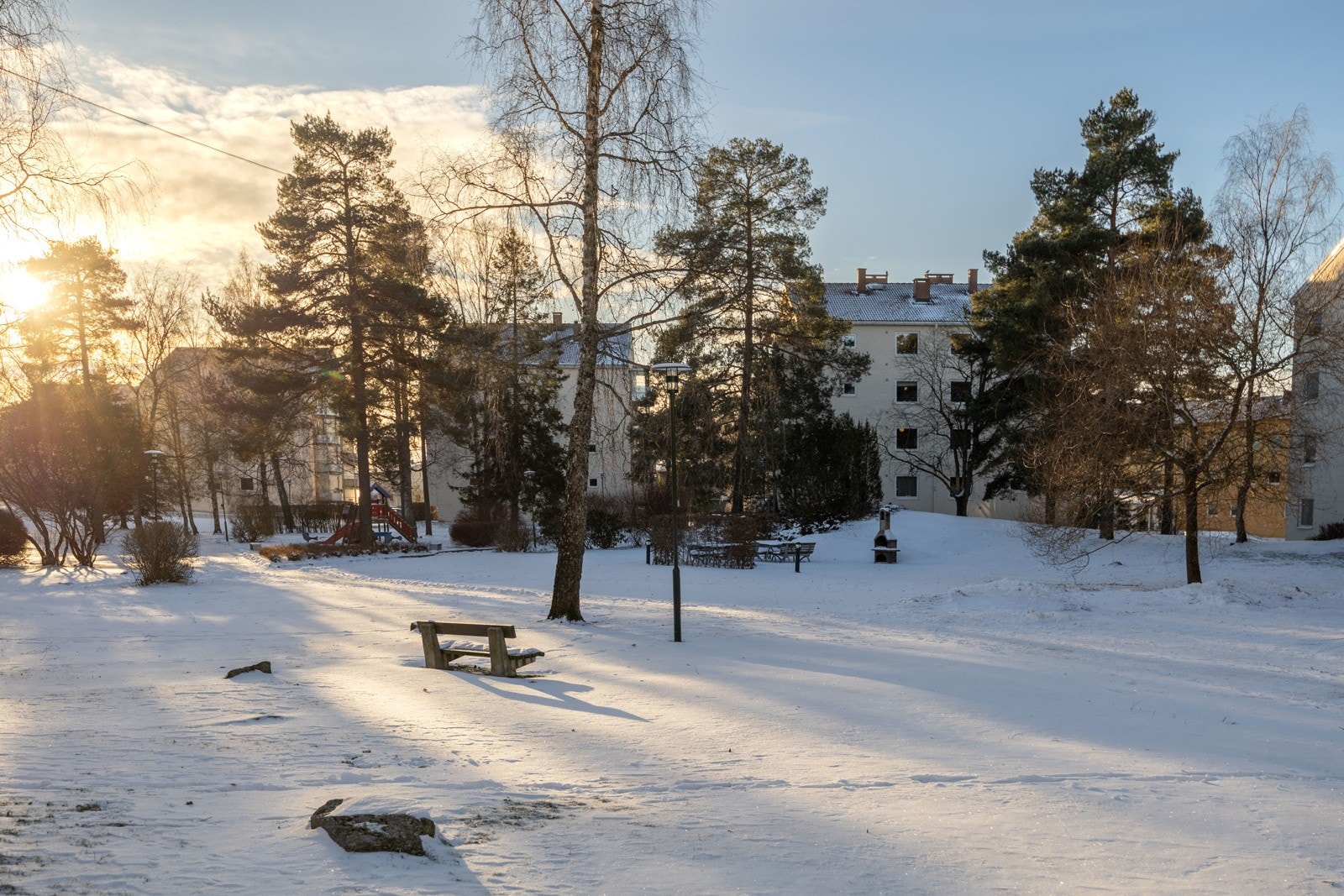 Flere flotte grøntområder i nærheten med blant annet Gråsteinparken rett utenfor. Galleribilde