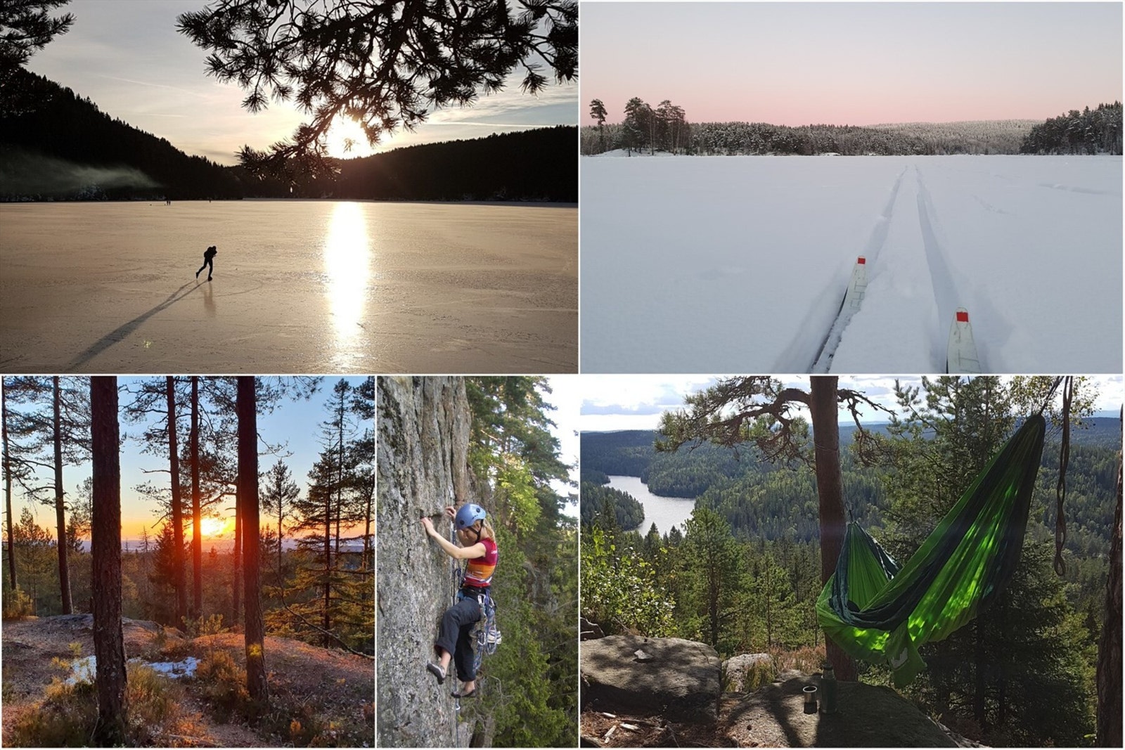 Lindeberg ligger på grensen til Østmarka og inviterer til et rikt tur- og friluftsliv med turstier, lysløype, bade- og fiskevann i umiddelbar nærhet Galleribilde
