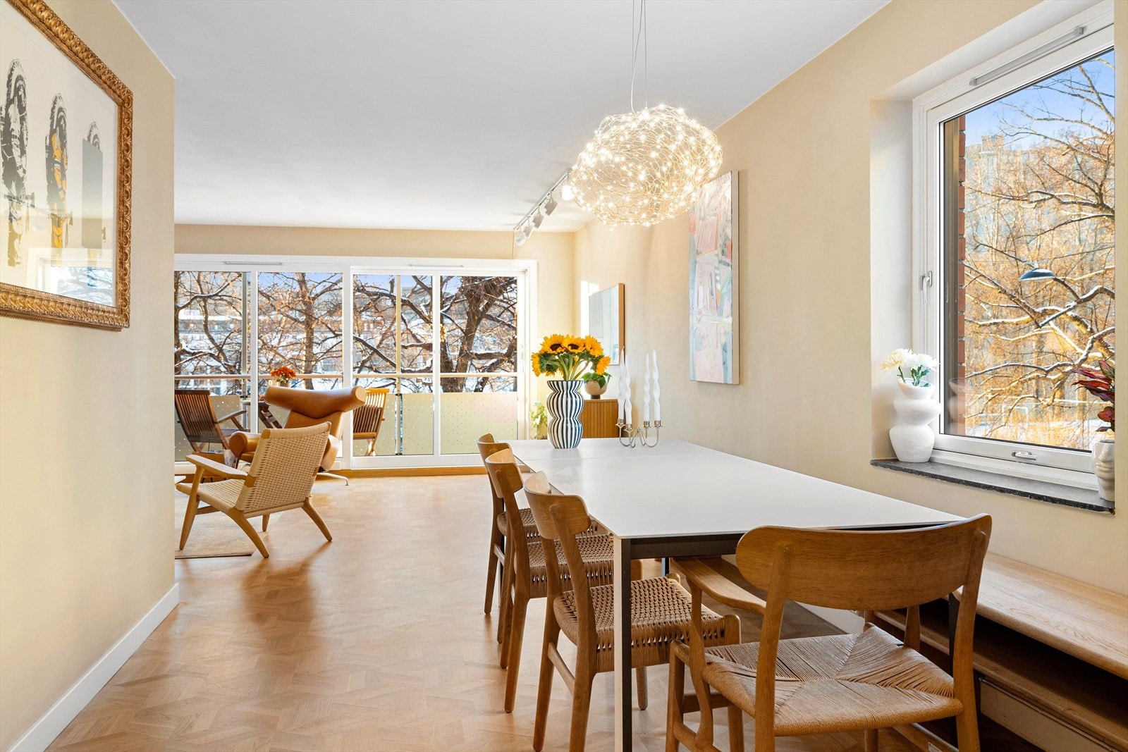 Her har du fritt og åpent utsyn, uten gjenboere eller sjenerende innsyn. Galleribilde