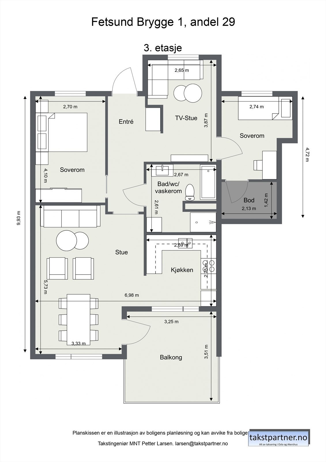 Planskisse. Galleribilde