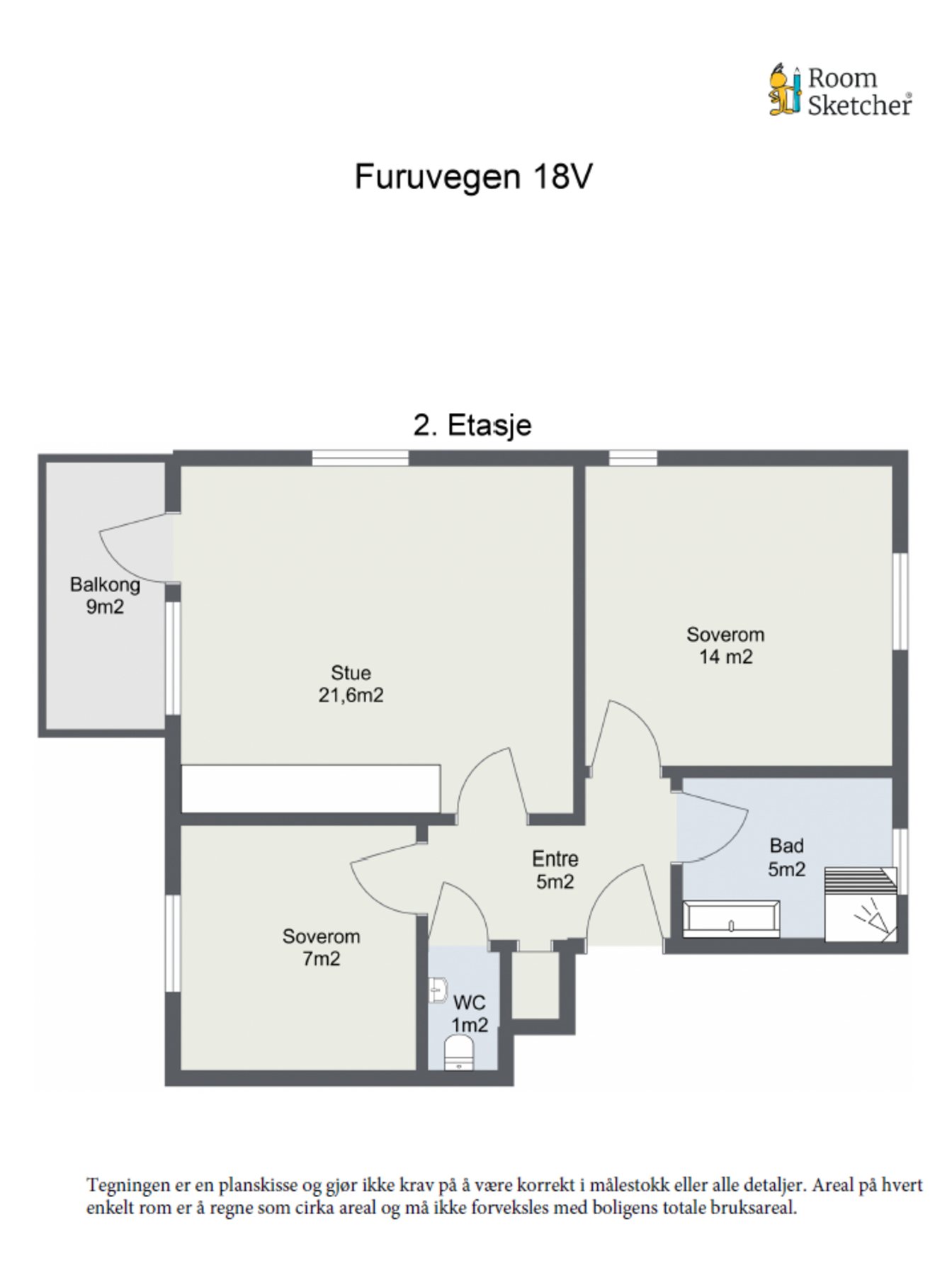 Planskisse. Galleribilde