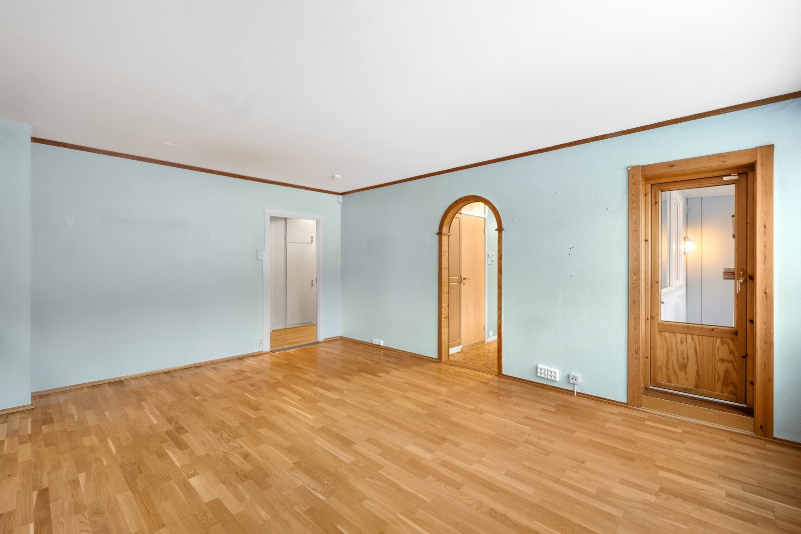 Her kan man enkelt innrede med de fargene og møblene man måtte ønske. Galleribilde