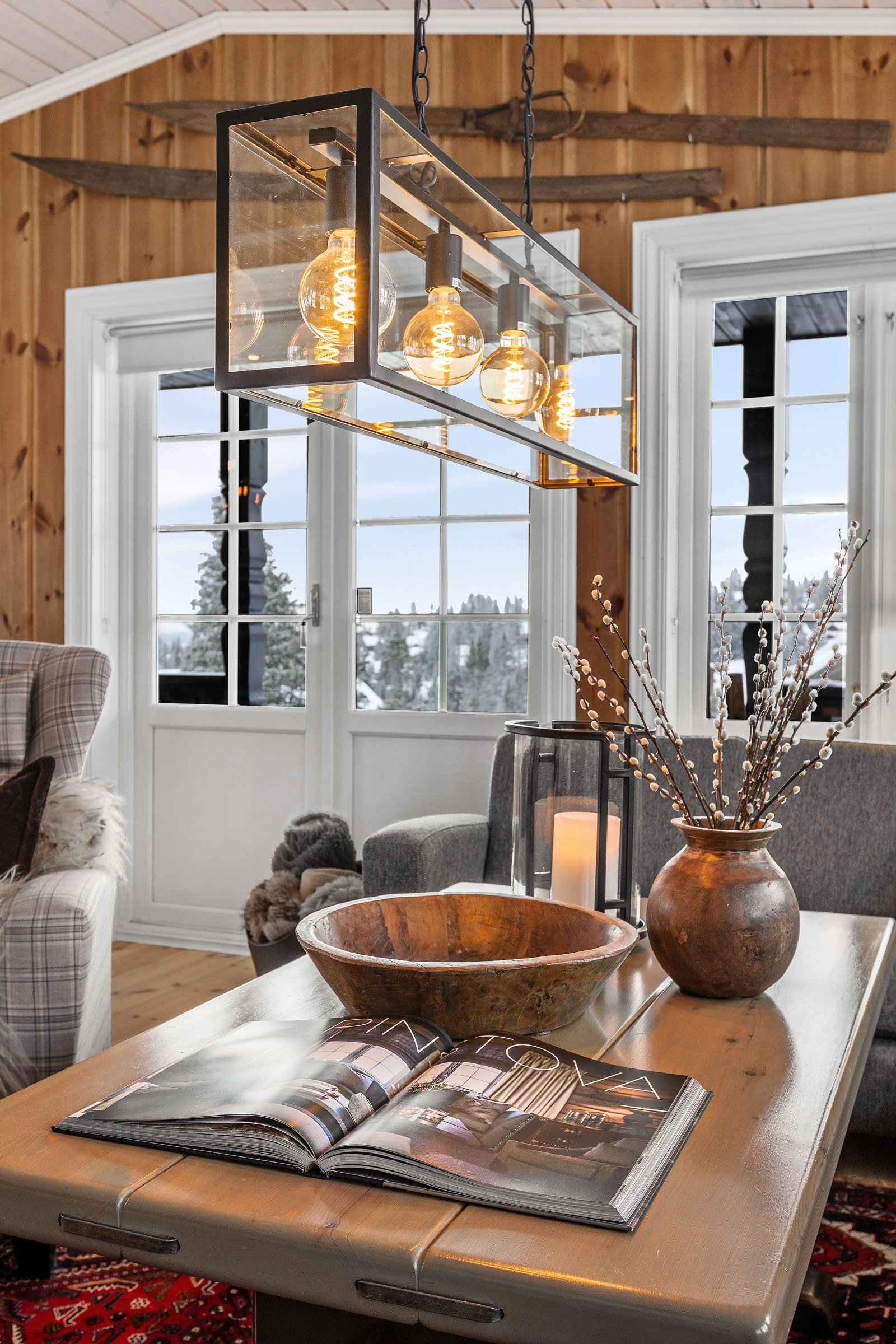 Hytta sto ferdig i 2016 og fremstår som svært godt ivaretatt. Galleribilde