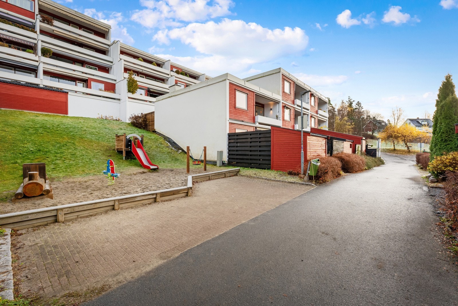 Lysejordet har alltid blitt ansett som spesielt barnevennlig og fint for familier Galleribilde