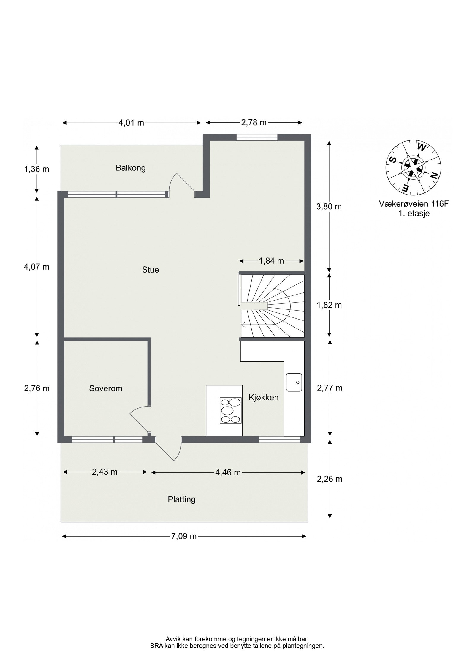 Plantegning 2. etasje Galleribilde