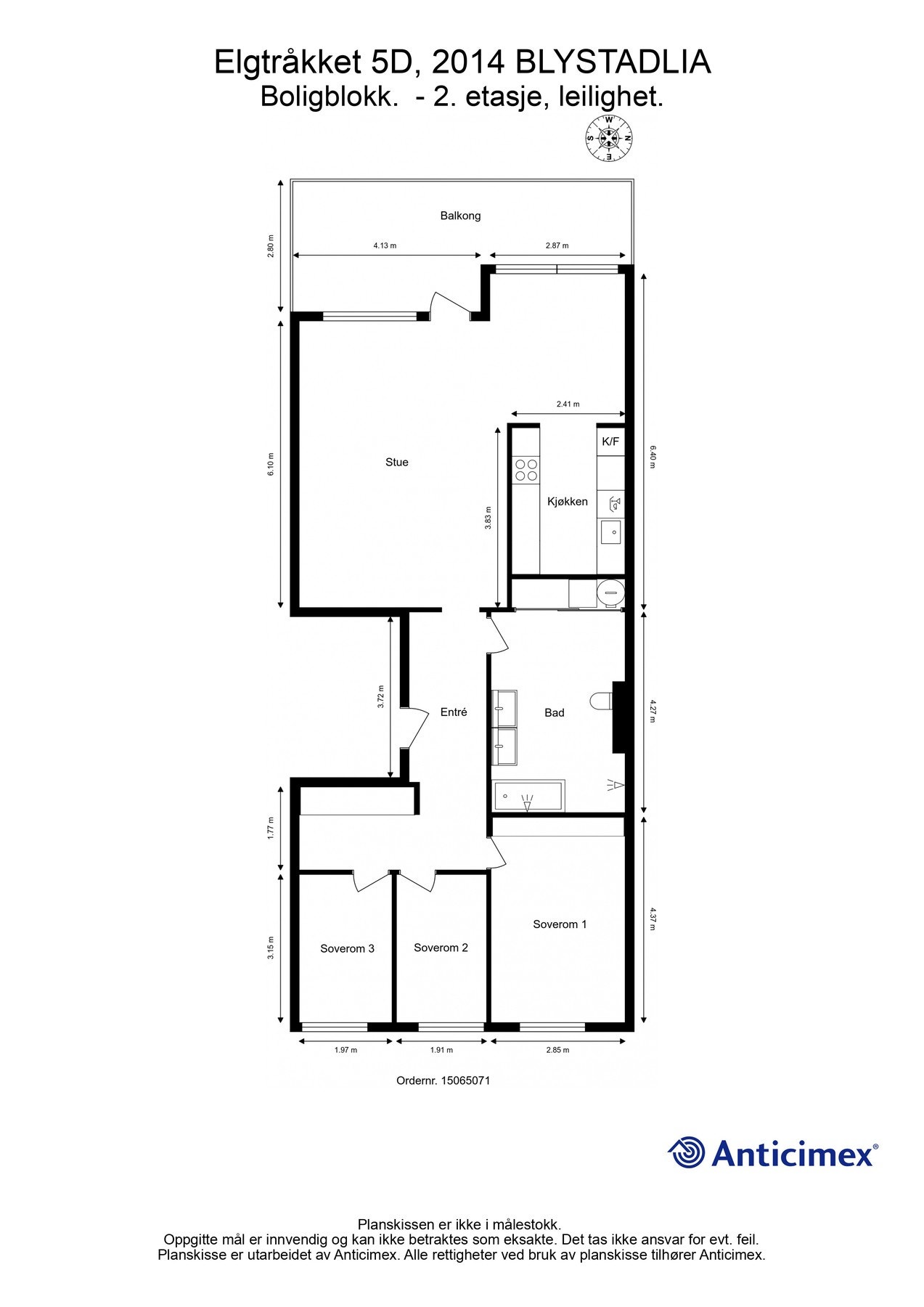 Plantegning. Galleribilde