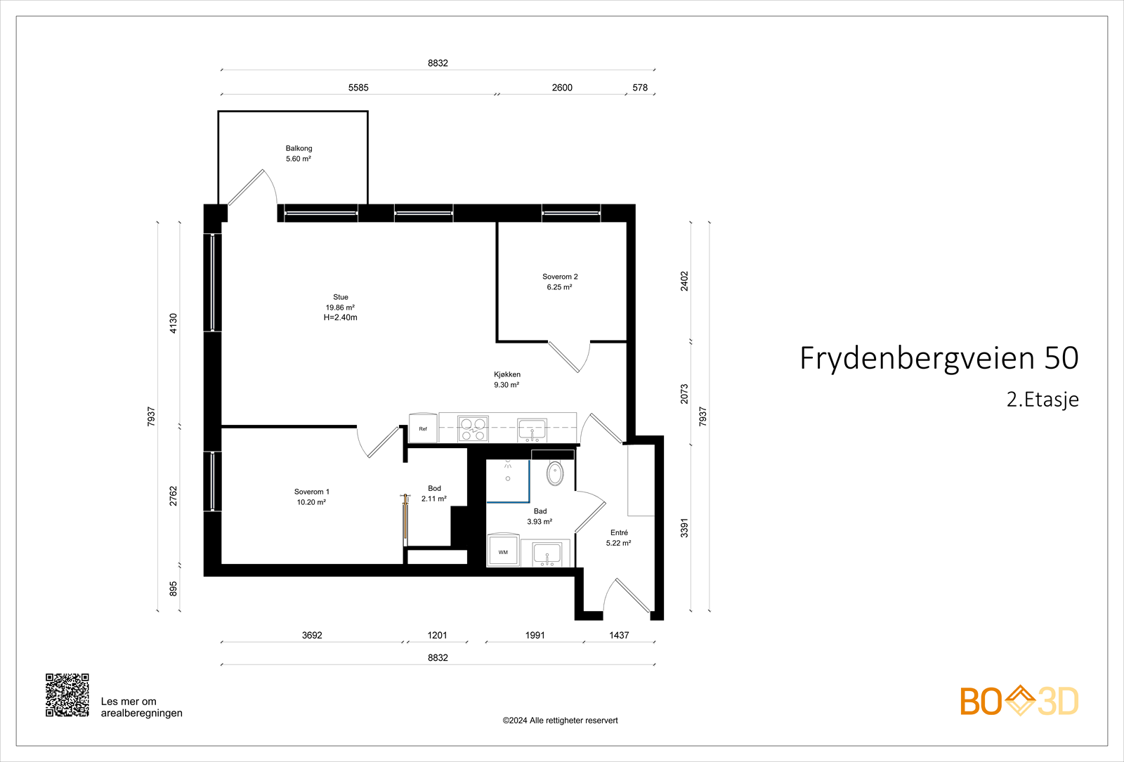Plantegning. Galleribilde