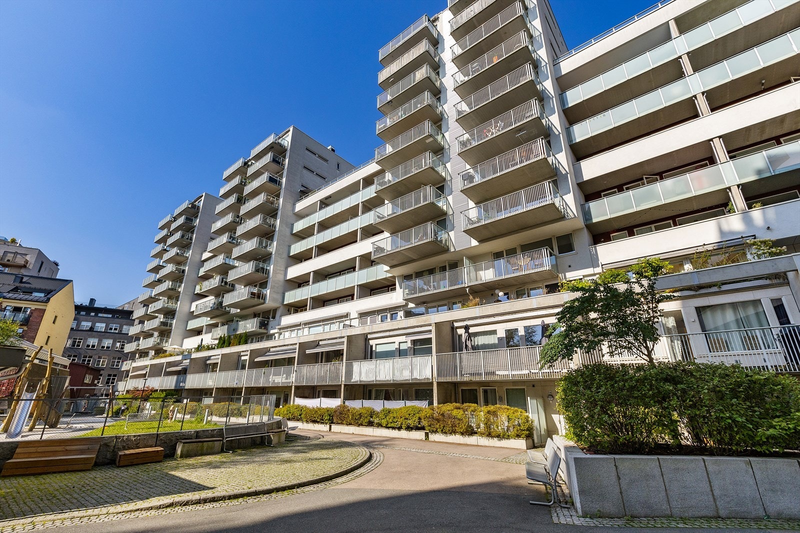 - Her flytter du inn i et veldrevet og hyggelig sameie - Galleribilde