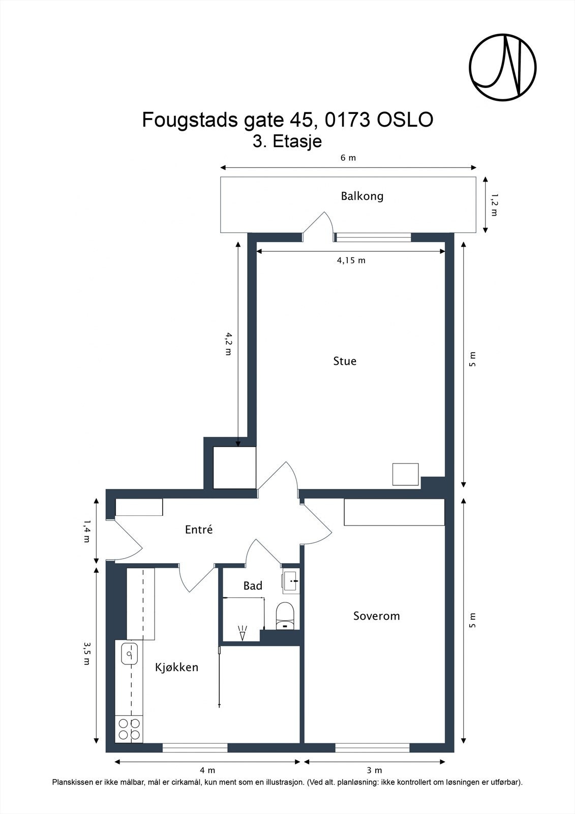 Plantegning. Galleribilde