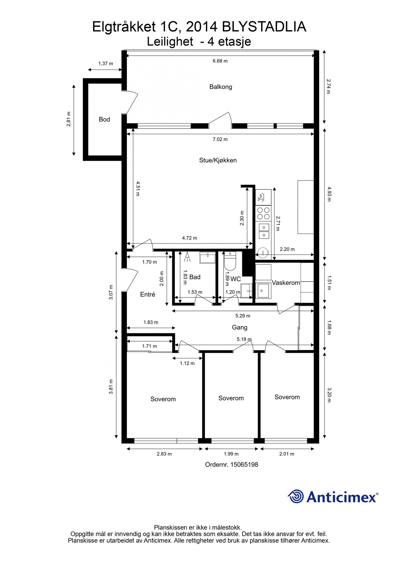 Plantegning. Galleribilde