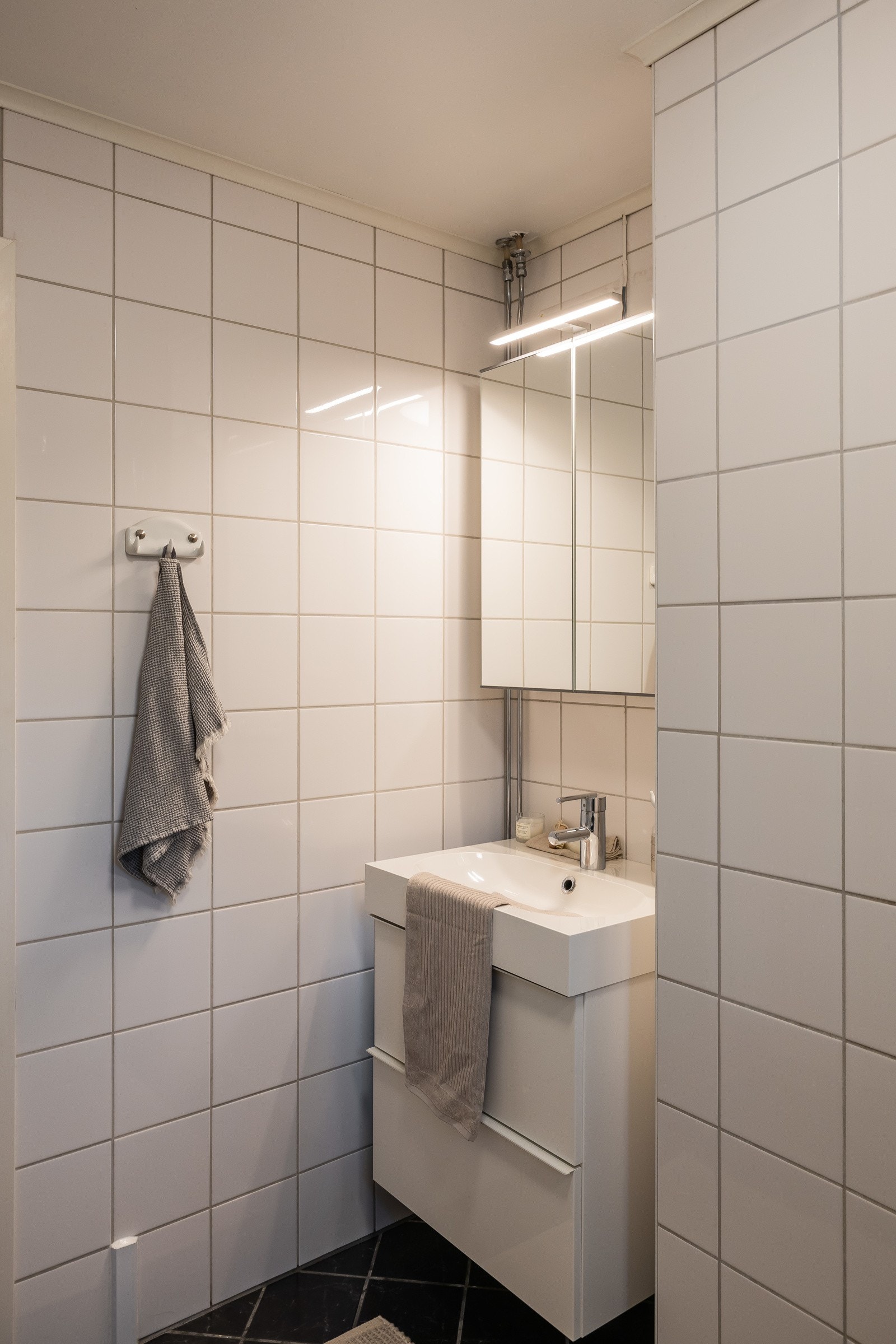 Opplegg for vaskemaskin. Tilgang til fellesvaskeri om du ønsker å benytte deg av det. Galleribilde