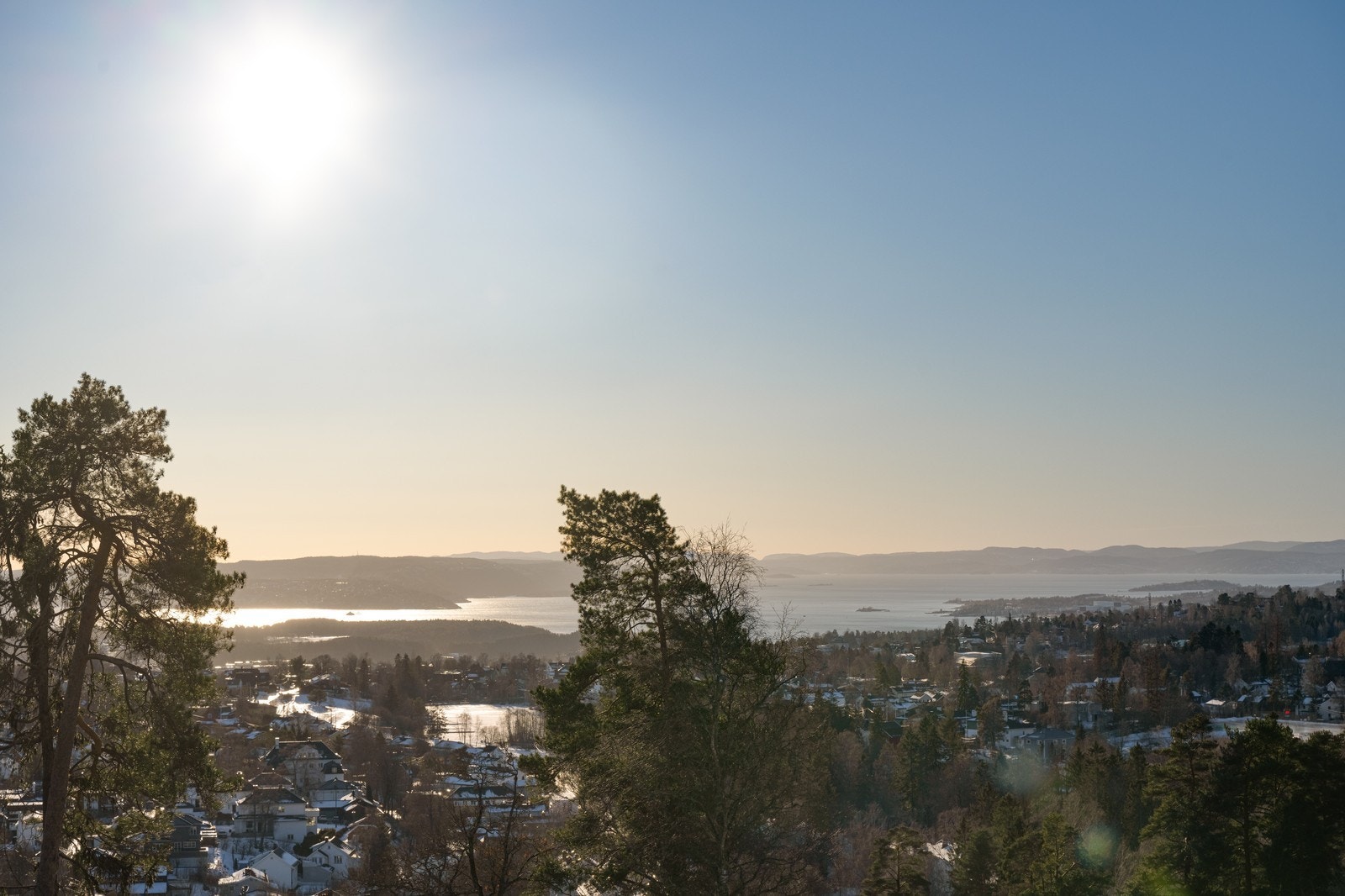 Flott sjøutsikt Galleribilde