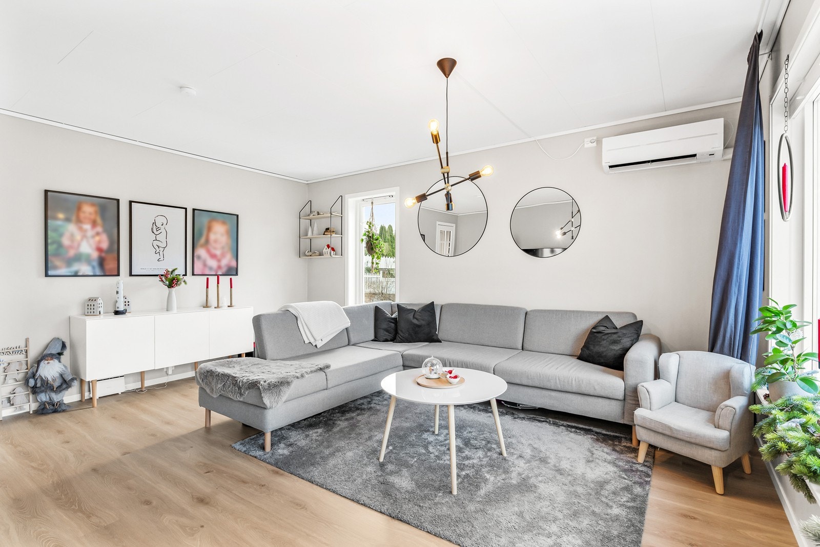 Leiligheten ligger fint til i 2. etasje, men har likevel enkel adkomst uten trapper. Galleribilde