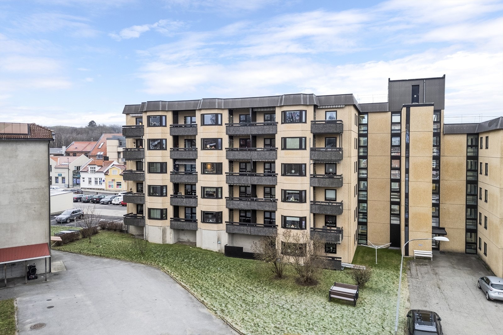 Dronefoto Galleribilde