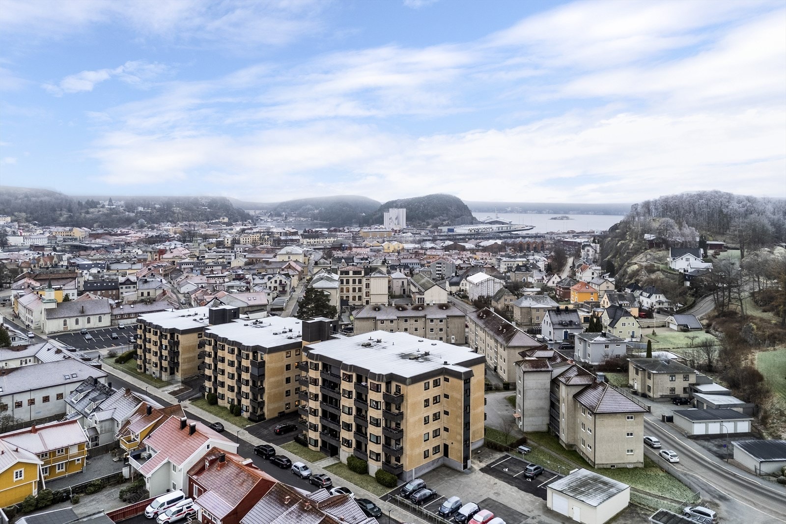 Dronefoto Galleribilde