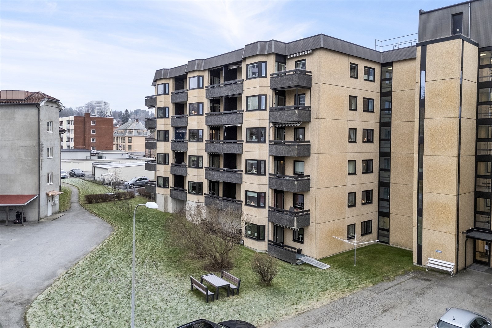 Dronefoto Galleribilde