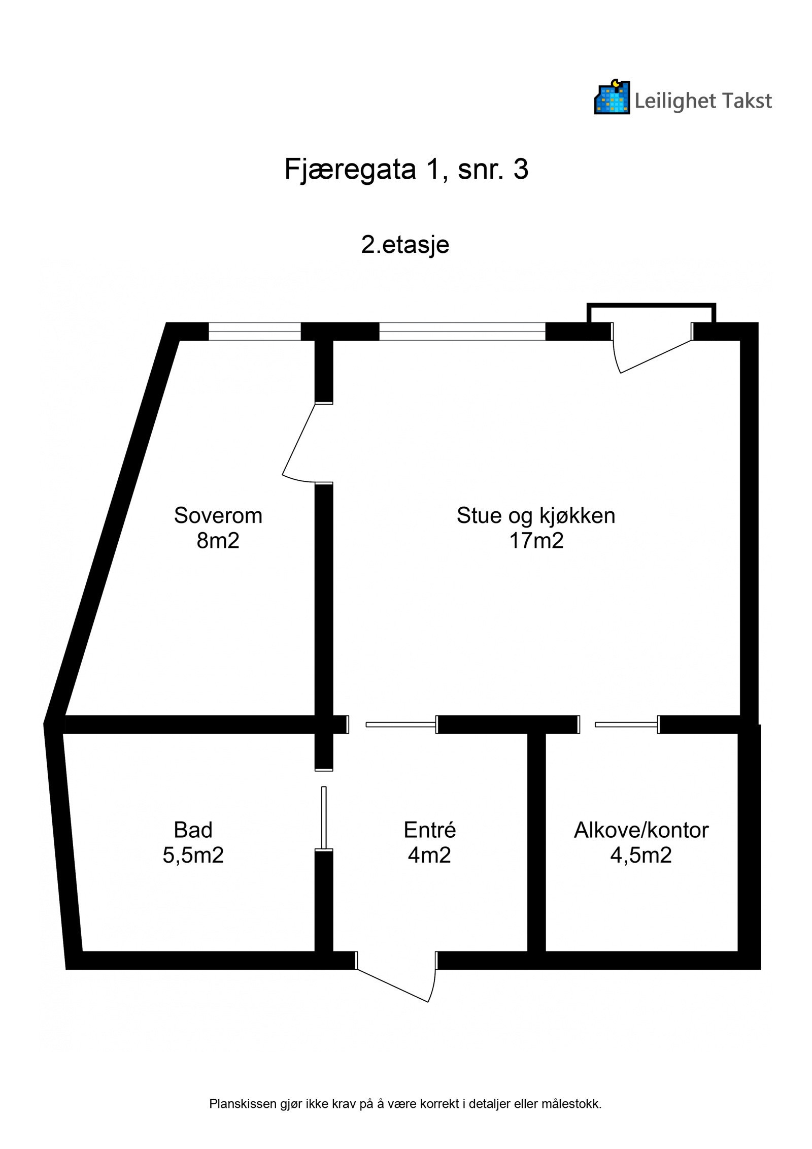 Planskisse Galleribilde