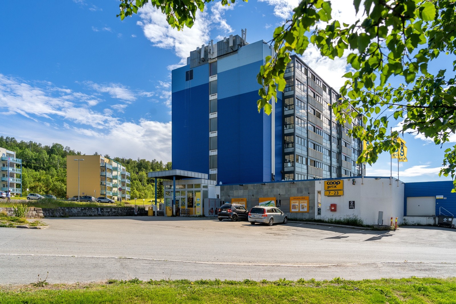 Dagligvarebutikk i umiddelbar nærhet. Galleribilde