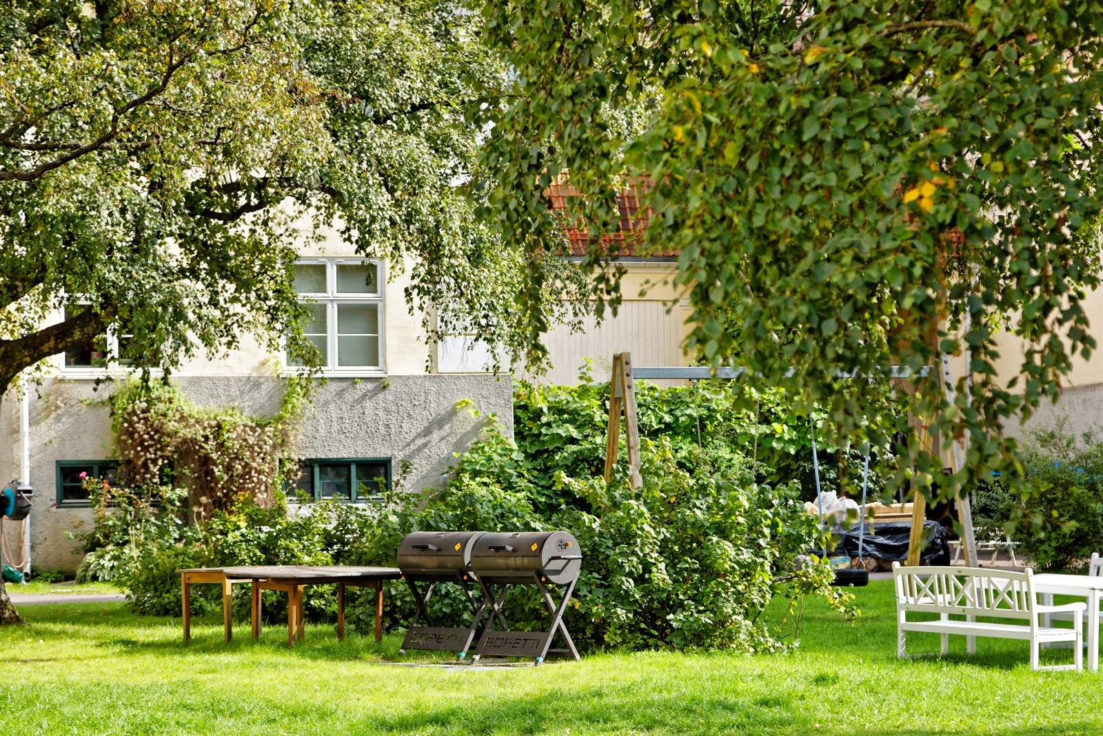 De vakre fellesarealene er perfekt å nyte alene, eller med venner og familie på besøk Galleribilde