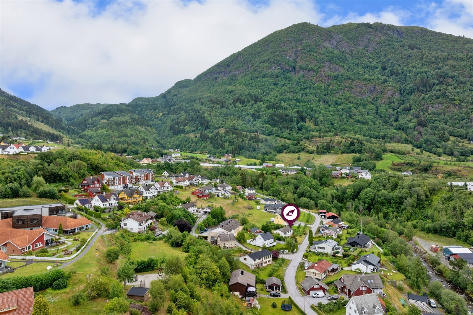 Dronefoto Galleribilde