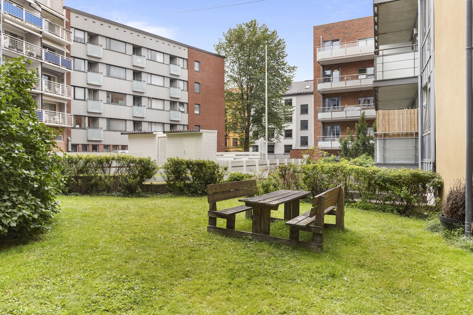 Hyggelig bakgård midt på Majorstuen! Galleribilde