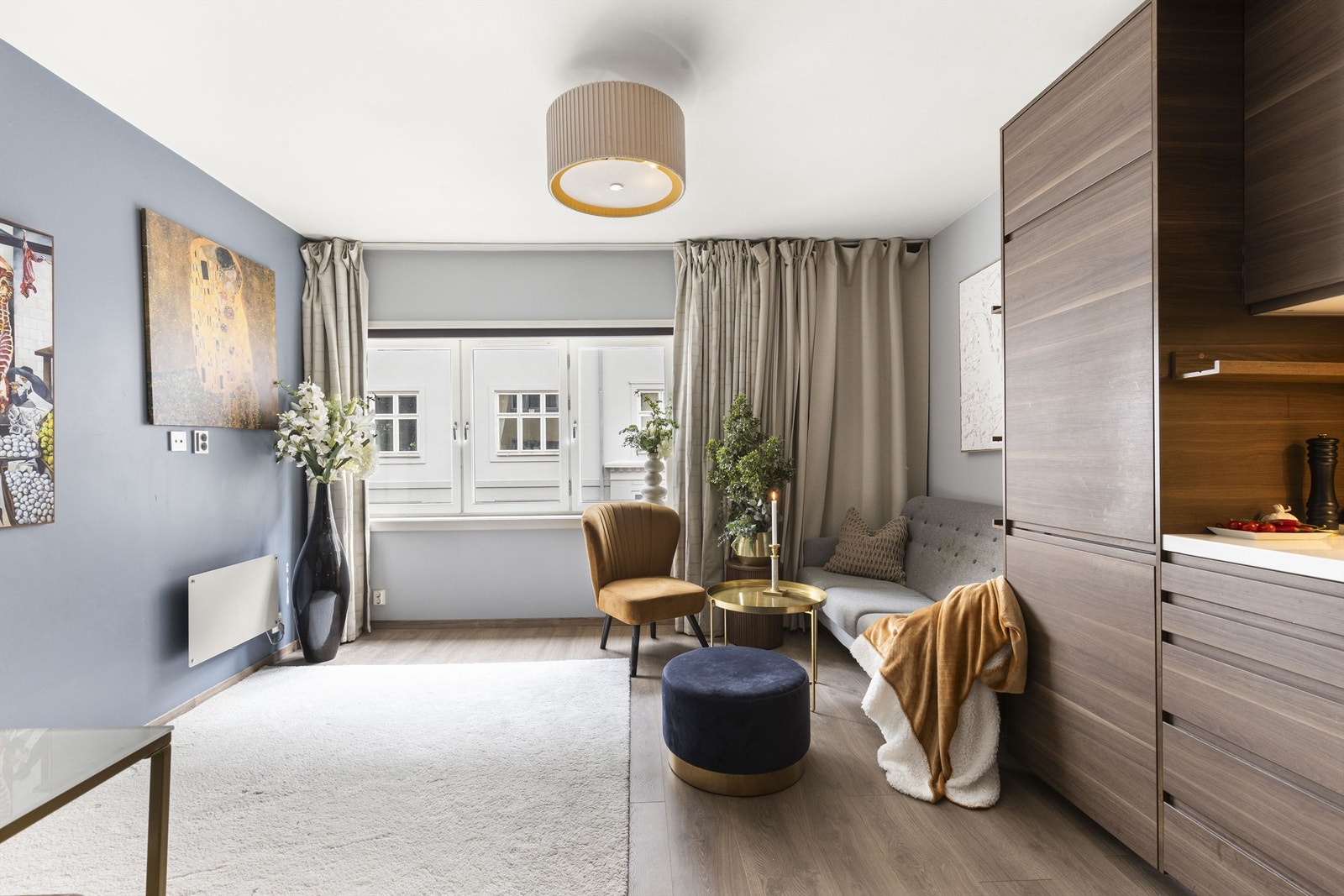 En moderne og lekker 1-roms på Majorstuen Galleribilde