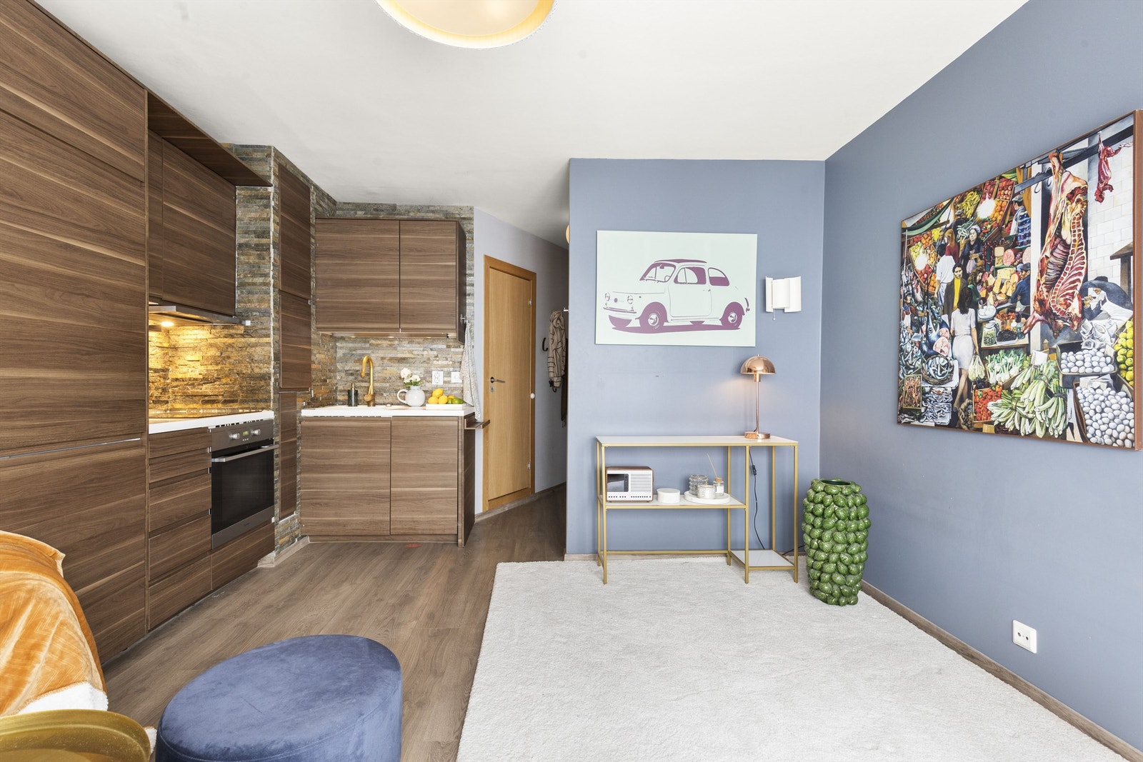 Lave felleskostnader i sameiet Galleribilde