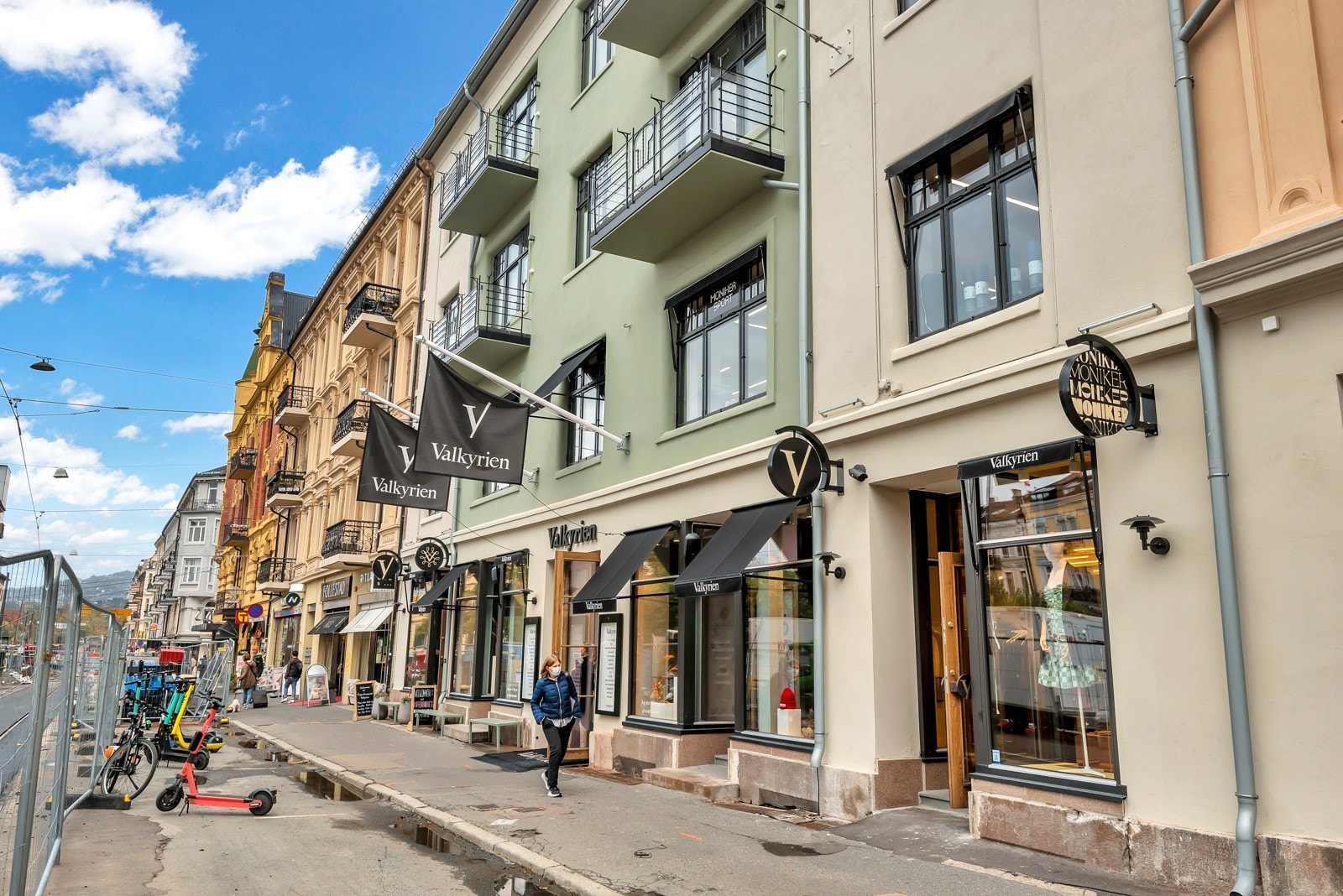 Nærområde - Bogstadveien. Galleribilde