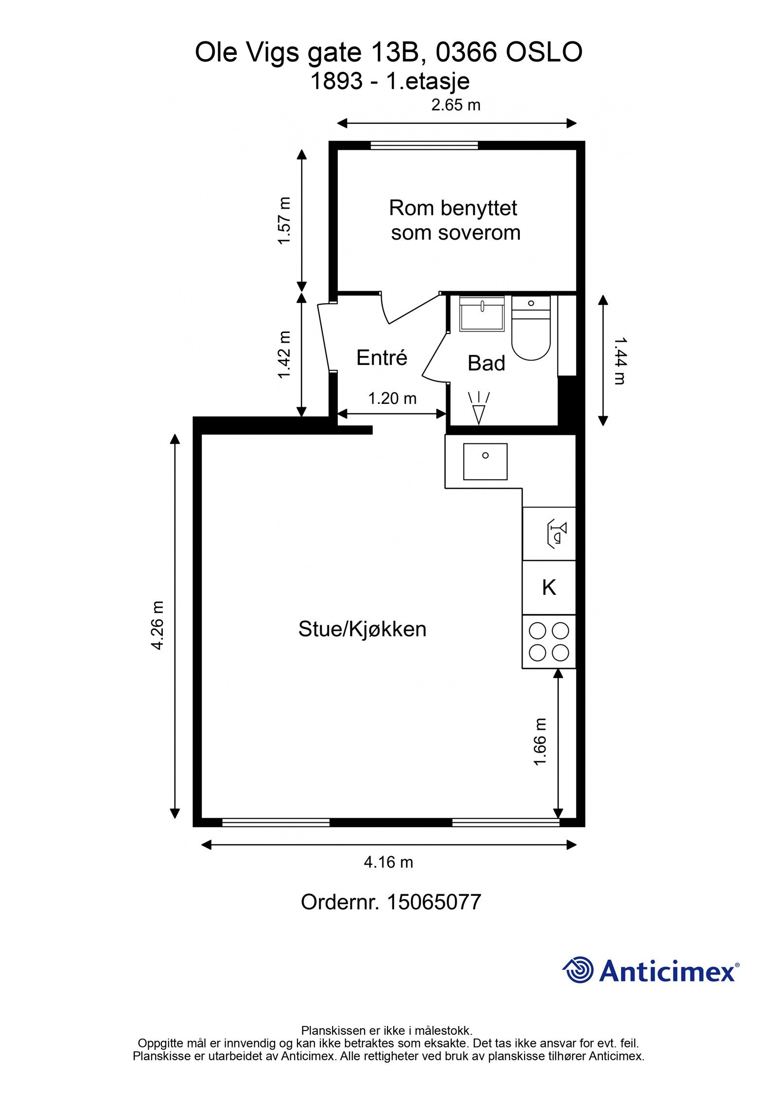 Plantegning. Galleribilde