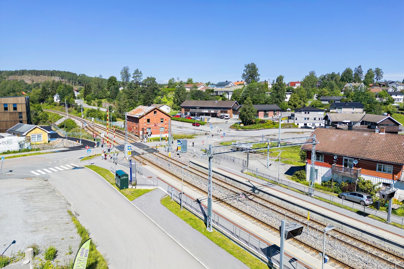 Togsstasjonen i umiddelbar nærhet Galleribilde