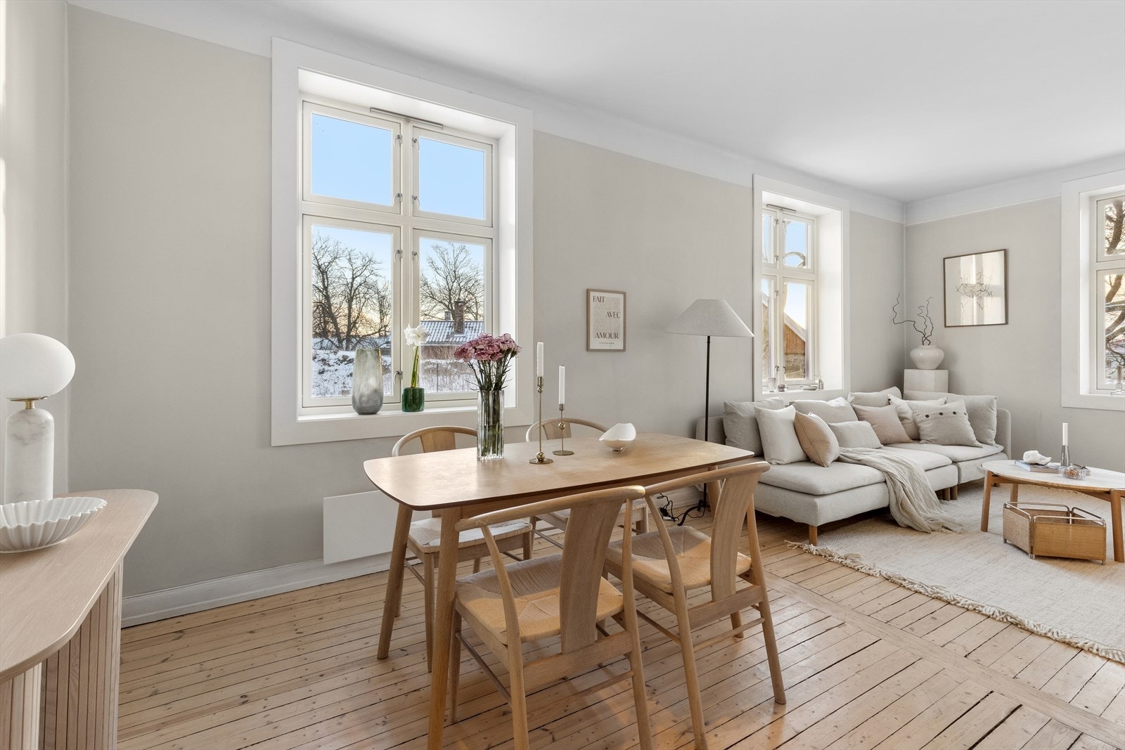 Trerammer med 2-lags energiglass fra 2010 Galleribilde